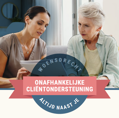 Cliëntondersteuner in gesprek